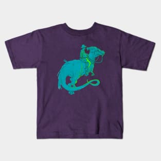 Get along little dino (dino rider) Kids T-Shirt